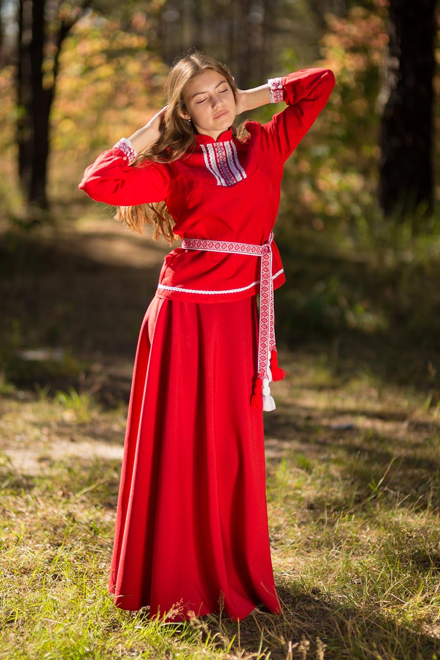 Underwear Women in Slavic costumes in Jinzhou
