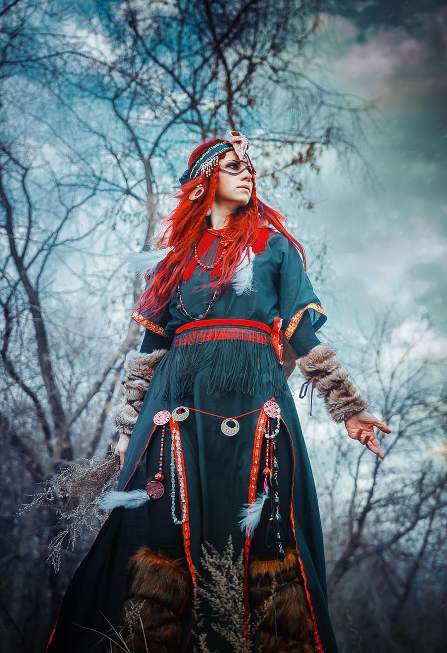 Girls in Slavic costumes underwear in Jinzhou